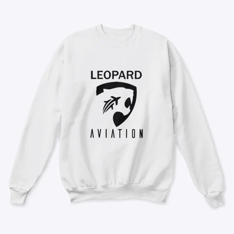 Leopard Large Logo Crewneck