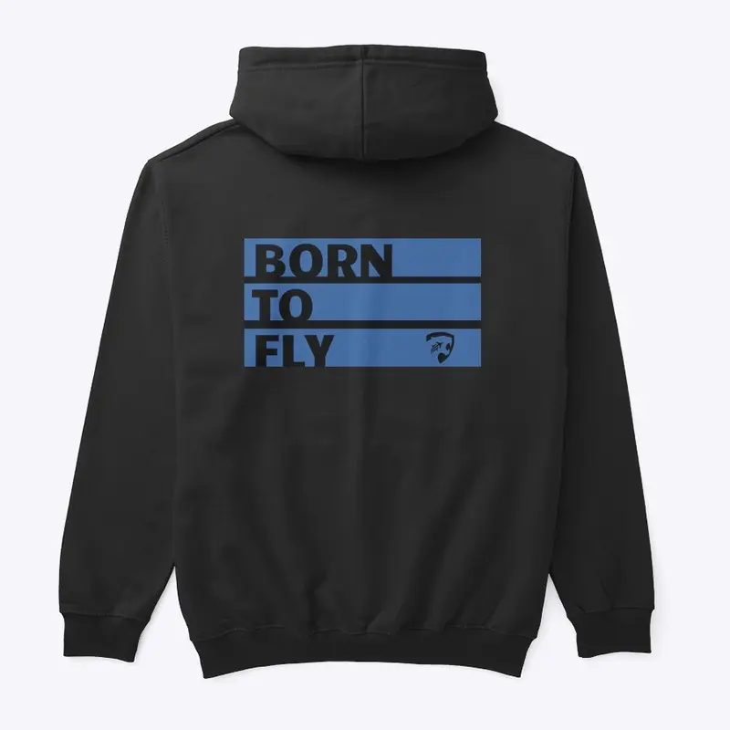 Born To Fly Leopard Hoodie